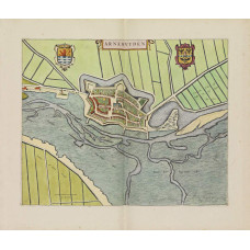 Kaart Arnemuiden - 1698