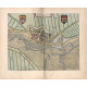 Kaart Arnemuiden - 1652