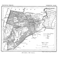 Kaart Baarn - 1866