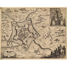 Beleg van Oldenzaal in 1626 - Hondius,1652 