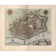 Kaart Deventer - 1652