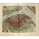 Kaart Dordrecht - 1652 
