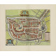Kaart Franeker - 1698 