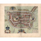 Kaart Franeker - 1652