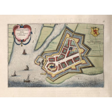 Kaart Geertruidenberg - 1652