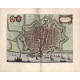 Kaart Gorinchem - 1652