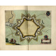 Kaart vestingwerken Groenlo - 1652