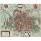 Kaart Haarlem - 1652  