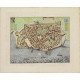 Kaart Harderwijk - 1698