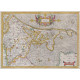 Kaart Holland - Mercator - 1606