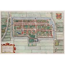 Kaart IJsselstein - Blaeu - 1649