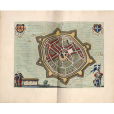 Kaart Oldenzaal - 1652