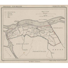 Kaart Pernis - 1867