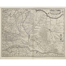 Kaart provincie Utrecht - Hondius - 1628