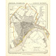 Kaart Rotterdam - J. Kuijper - 1865