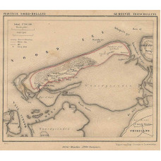 Kaart Terschelling - 1866