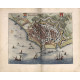 Kaart Vlissingen - 1652