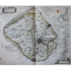 Kaart Walcheren - 1620