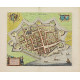 Kaart Zaltbommel - 1698