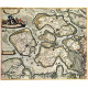 Kaart Zeeland - Visscher - 16e eeuw