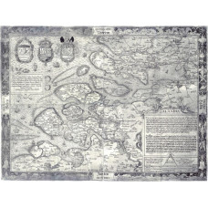 Kaart Zeeland - Van Deventer - 1580