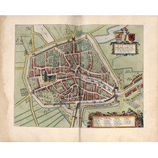 Kaart Zierikzee - 1652