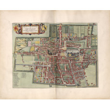Kaart Den Haag - 1652