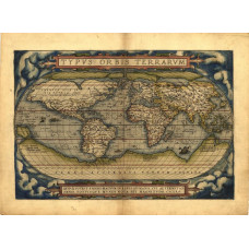 Wereldkaart - Ortelius - 1570