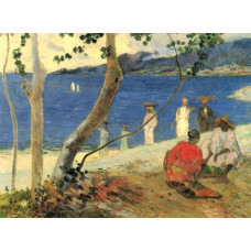 Aan de Kust II - Paul Gauguin - 1887