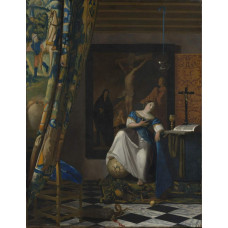 Allegorie op het geloof - Vermeer - 1670-'74