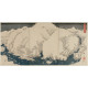 Berg en rivier op de weg naar Kiso - Hiroshige - 1857