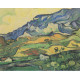 Berglandschap bij Saint -Rémy, Van Gogh, mei-juni 1889