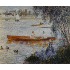 Bootje varen bij Argenteuil - Renoir - 1873