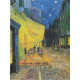 Caféterras Place du Forum, Arles, 's avonds - Van Gogh, 1888