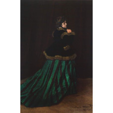 Camille Monet - Monet - 1866