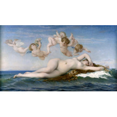 De geboorte van Venus - Alexandre Cabanel - 1863