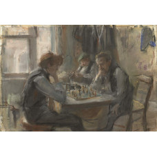 De schaakspelers - Isaac Israëls