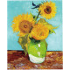 Drie Zonnebloemen - Van Gogh - 1888