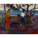 I raro te oviri - Paul Gauguin - 1891