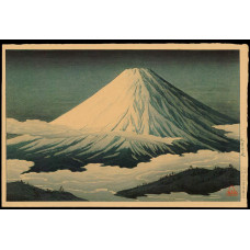 De berg Fuji gezien van Omuro - Takahashi Shotei - 1929