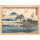 Ganzen keren terug naar Katata - Utagawa Hiroshige - 1857
