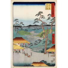 Hodogaya - Hiroshige - 1855
