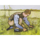Jongen met sikkel - Van Gogh - oktober 1881