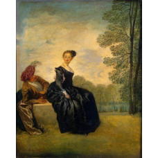 La Boudeuse - Antoine Watteau