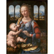 Madonna met anjer - Leonardo Da Vinci - 1478