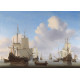 Nederlandse schepen bij windstilte - Willem van de Velde II