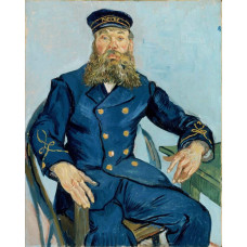 Portret van de postbode Joseph Roulin - Vincent van Gogh - 1888