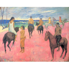 Ruiters op het strand (II) - Paul Gauguin - 1902 