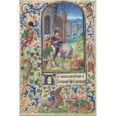 Sint Maarten manuscript illustratie- 1469-  Lieve van Lathem