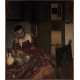 Slapende dienstbode - Vermeer_1656-57